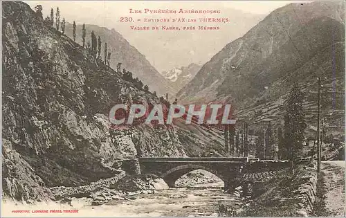 Ansichtskarte AK Les Pyrenees Environs d'Ax les Thermes Vallee de Nabre