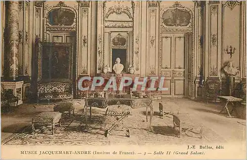 Cartes postales Musee Jacquemart Andre (Institut de France) Salle II (Grand Salon)