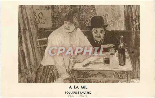 Cartes postales A la Mie Toulouse Lautrec