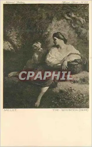 Cartes postales Millet the Whisper