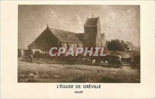 Ansichtskarte AK l'Eglise de Greville Millet