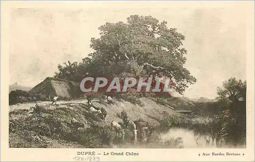 Cartes postales Dupre le Grand Chene Aux Bardes Bretons