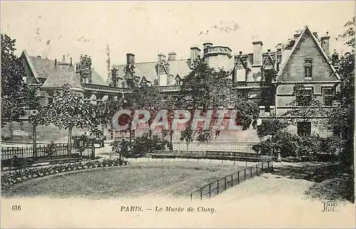 Cartes postales Paris le Musee de Cluny