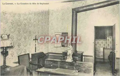 Cartes postales Paris le Couvent la Chambre de Mlle de Soyecourt