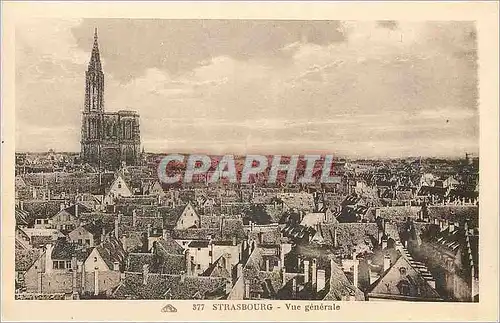 Cartes postales Strasbourg Vue Generale