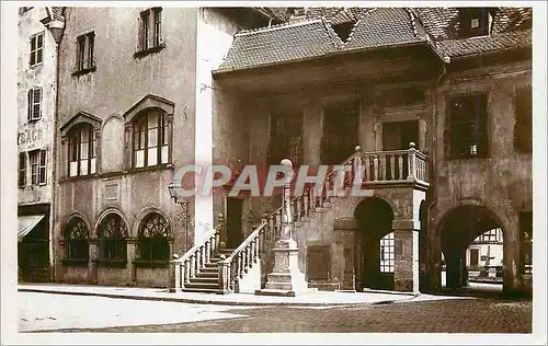 Moderne Karte le Vieux Colmar l'Ancienne Douane l'Escalier