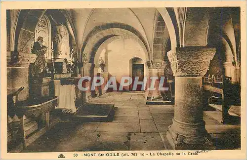 Cartes postales Mont Ste Odile (alt 763m) la Chapelle de la Croix