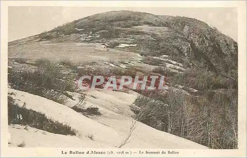 Cartes postales le Ballon d'Alsace (alt 1236m) le Sommet du Ballon