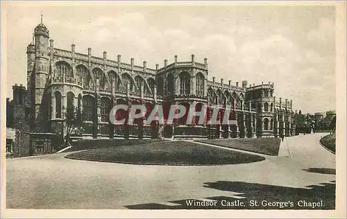 Cartes postales Windsor Castle St George's Chapel