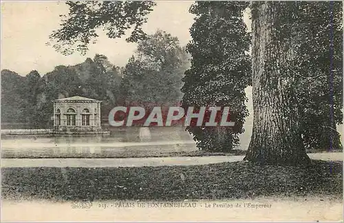 Ansichtskarte AK Palais de Fontainebleau le Pavillon de l'Empereur