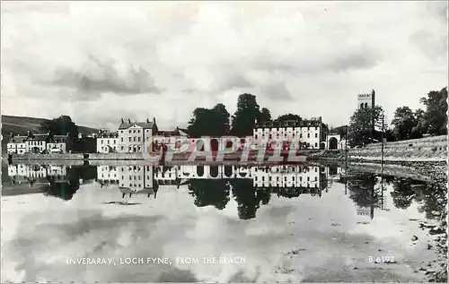 Moderne Karte Inveraray Loch Fyne from the Beach