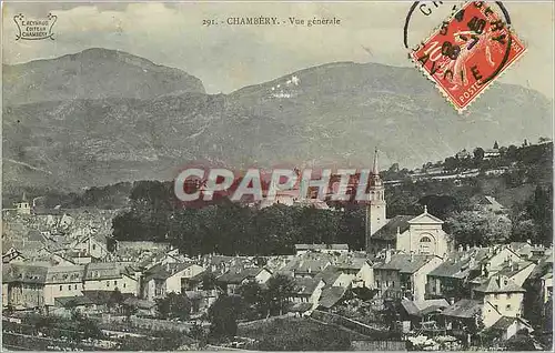 Cartes postales Chambery vue generale