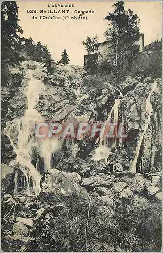 Ansichtskarte AK L auvergne 629 saillant cascade de l oulette (1 chute)