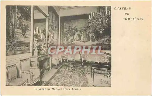 Cartes postales Chambre de madame emile loubet