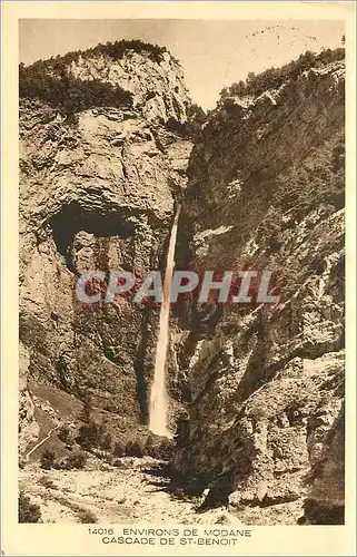 Cartes postales 14016 environs de modane cascade de st benoit