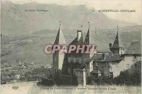 Cartes postales Chateau du comite emmanuel ancienne residence des rois d italie