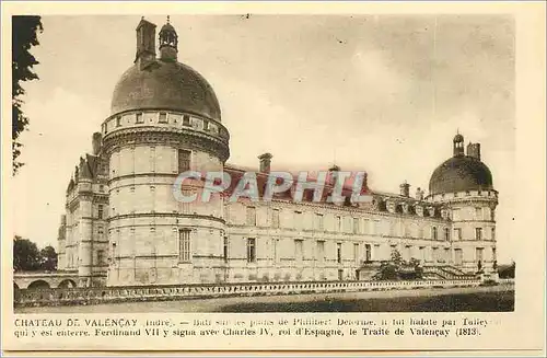 Cartes postales Chateau de valencay