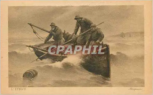 Cartes postales L epave Peche