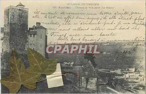 Cartes postales 722 aurillac (cantal) chateau st etienne