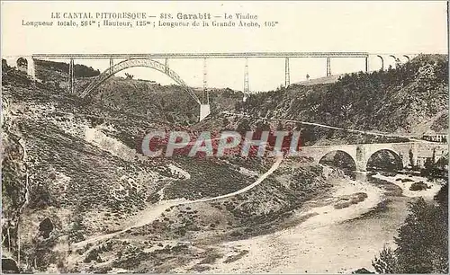 Ansichtskarte AK Le cantal pittoresque 818b garabit le viaduc