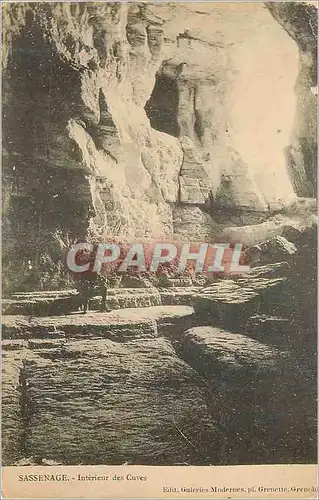 Cartes postales Sassenage interieur des cuves