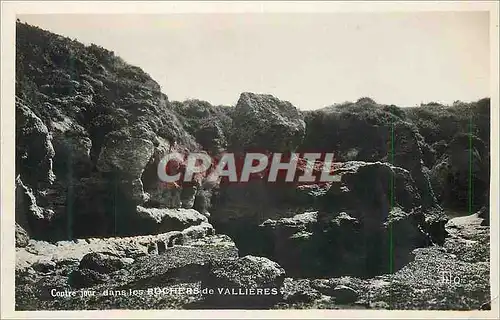Cartes postales moderne Contre jour dans les rochers de vallieres