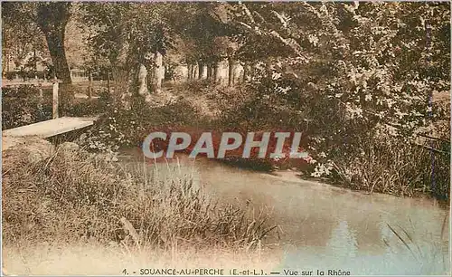 Ansichtskarte AK 4 souance au perche (e et l) vue sur la rhone