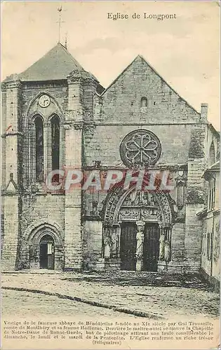 Ansichtskarte AK Eglise de longpont