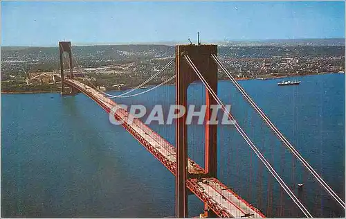 Cartes postales moderne 489 the verrazano narrows bridge