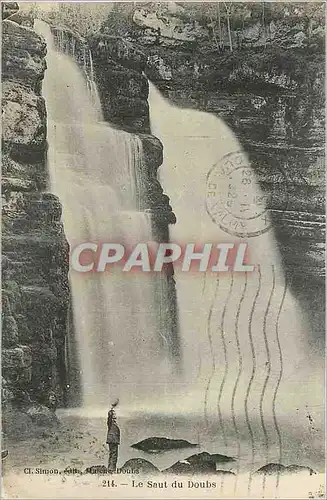 Cartes postales 214 le saut du doubs