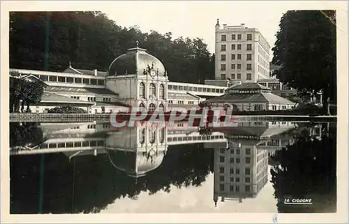 Moderne Karte Saint honore les bains (nievre) etablissement thermal