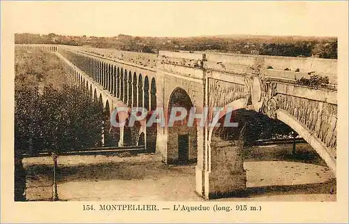 Ansichtskarte AK 154 montpellier l aqueduc (long 915 m)