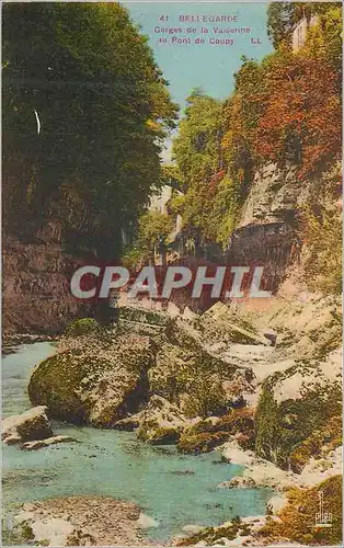 Cartes postales 41 bellegarde gorges de la va pont de coupy ll