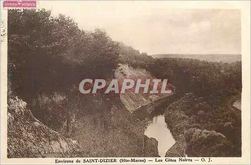 Cartes postales Environs de saint dizier (hte marne) les cotes noires o j