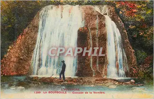Cartes postales L auvergne  1399 la bourboule cascade de la verniere