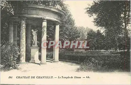 Ansichtskarte AK Chateau de chantilly le temple de diane