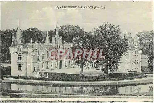 Cartes postales 263 esclimont gallardon (e et l)