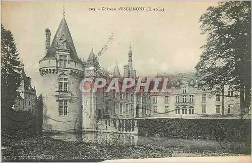 Cartes postales 309 chateau d esclimont (e et l)