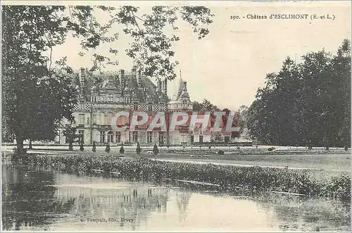Cartes postales 290 chateau d esclimont (e et l)