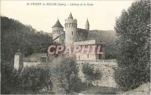 Ansichtskarte AK St priest la roche (loire) le