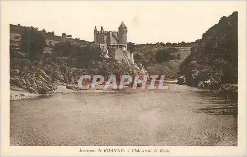 Ansichtskarte AK Environs de roanne chateau de la roche