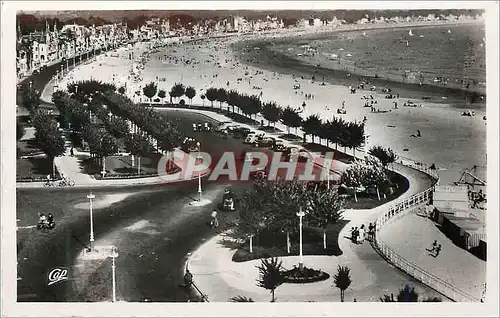 Cartes postales moderne 26 la baule vue generale de la piage et des jardins devant le casino