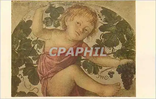 Cartes postales Putto con grappolo d uva