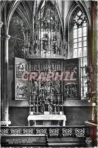 Cartes postales moderne Hallstatt kath kirche