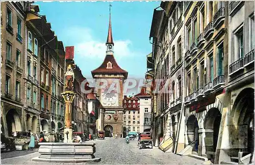 Cartes postales moderne Berne tour de l horloge
