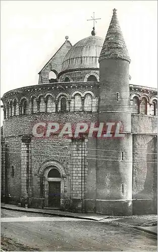 Cartes postales moderne 1 neuvy saint sepulchre (indre) l eglise xiii siecle construite sur le modele du saint sepulcre(