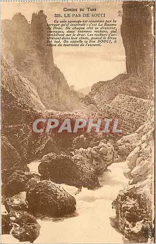 Cartes postales Corges du tarn 331 le pas de souci