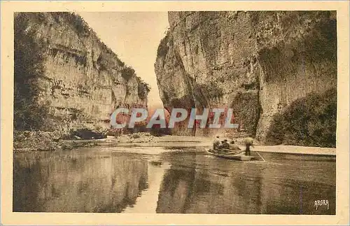 Ansichtskarte AK 9 gorges du tarn les detroits