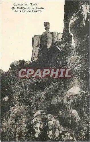Cartes postales Gorges  du tarn 69 vallee de la jonte le vase de sevres