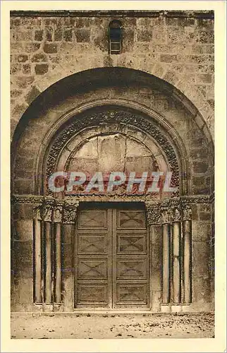 Cartes postales Vues de l ain ca 77 nantua porche de l eglise